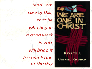 keys to unity